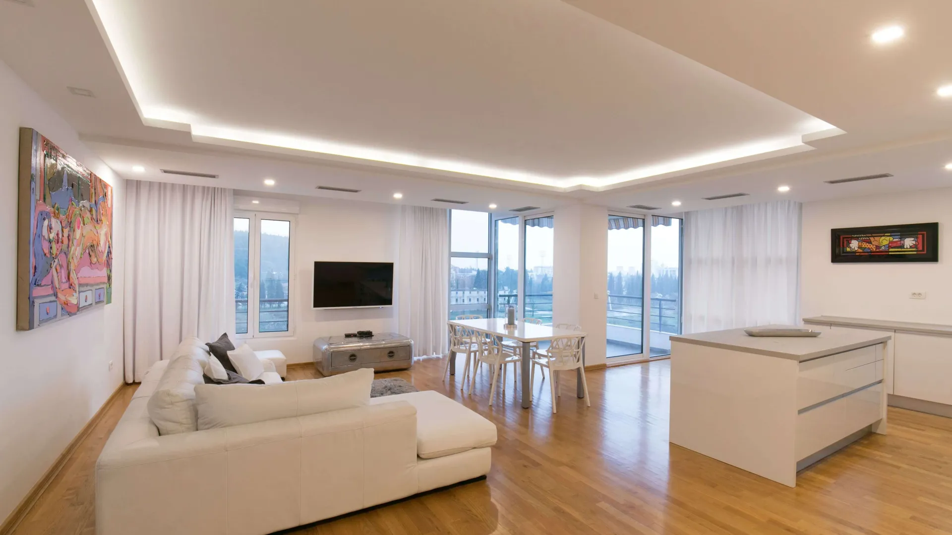 Rent, three bedroom apartment, 123m², Preko Morače, Podgorica