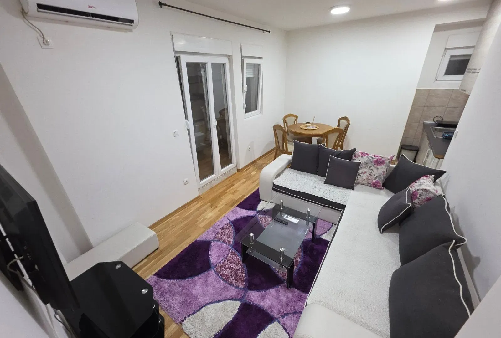 Rent, one bedroom apartment, 52m², Zabjelo, Podgorica