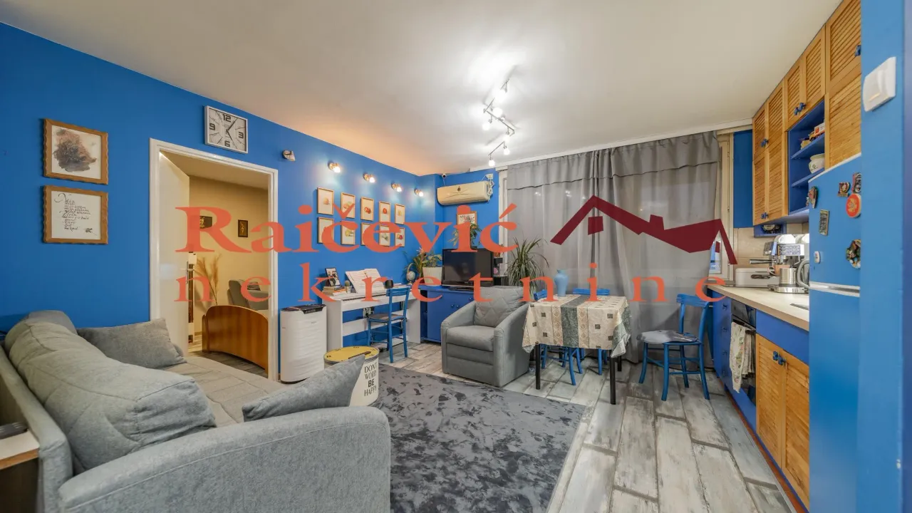 Sale, two bedroom apartment, 38m², Zvezdara Sve Podlokacije, Beograd