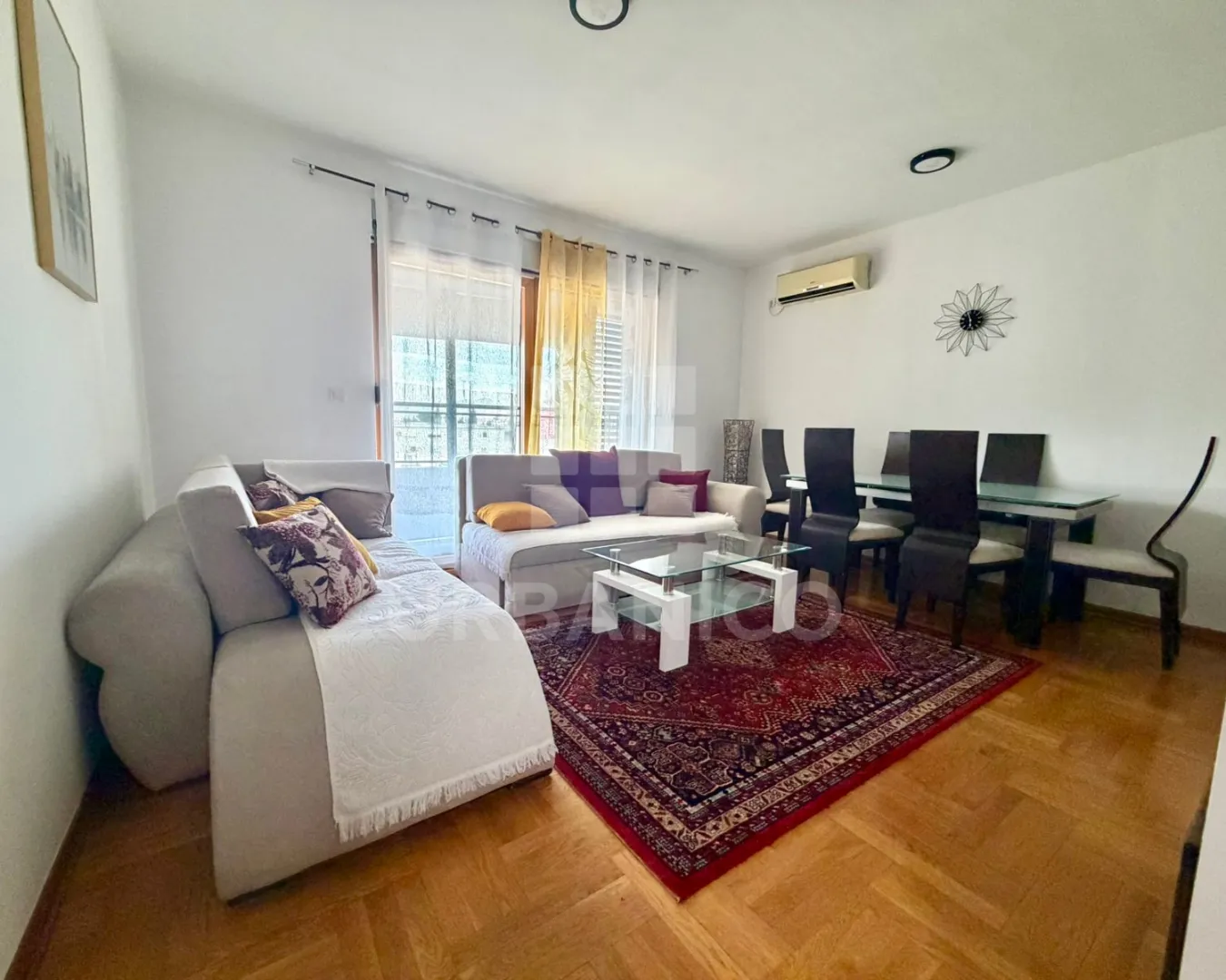 Izdavanje, jednosoban stan, 52m², Preko Morače, Podgorica
