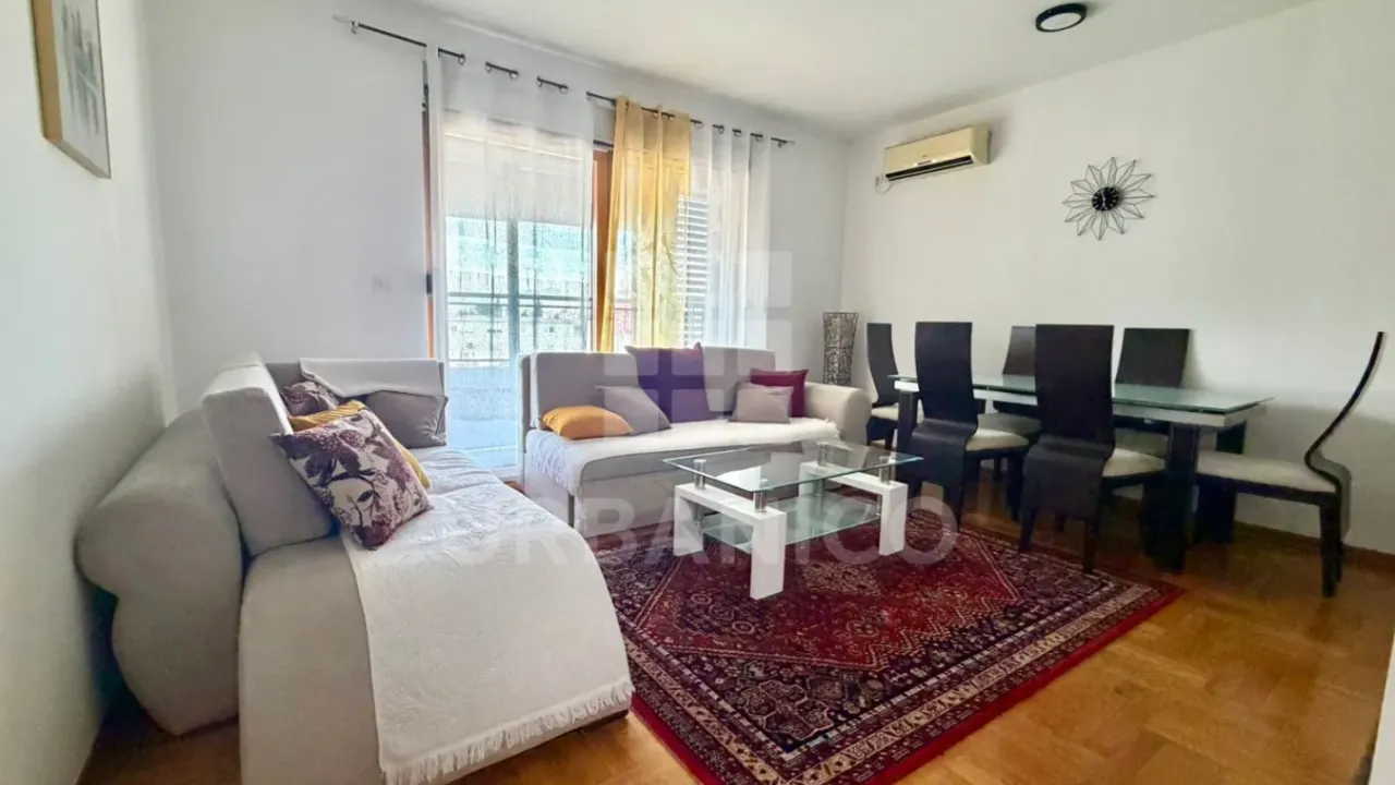 Izdavanje, jednosoban stan, 52m², Preko Morače, Podgorica