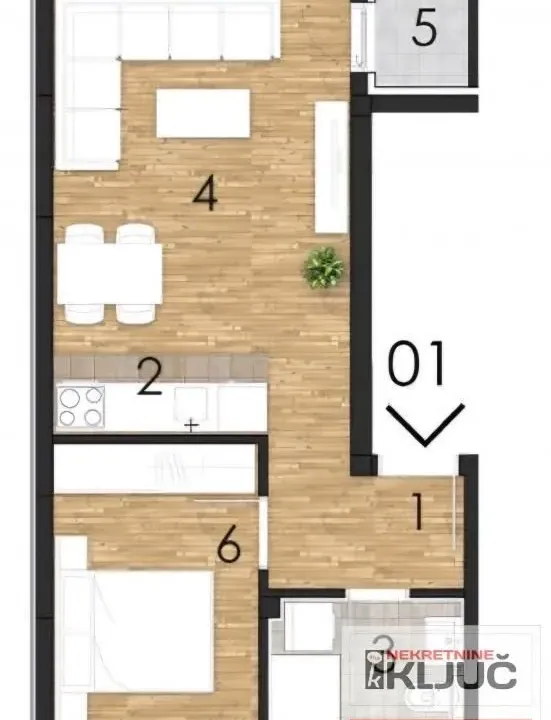 Prodaja, jednosoban stan, 38m², Adice, Novi Sad Sve Podlokacije