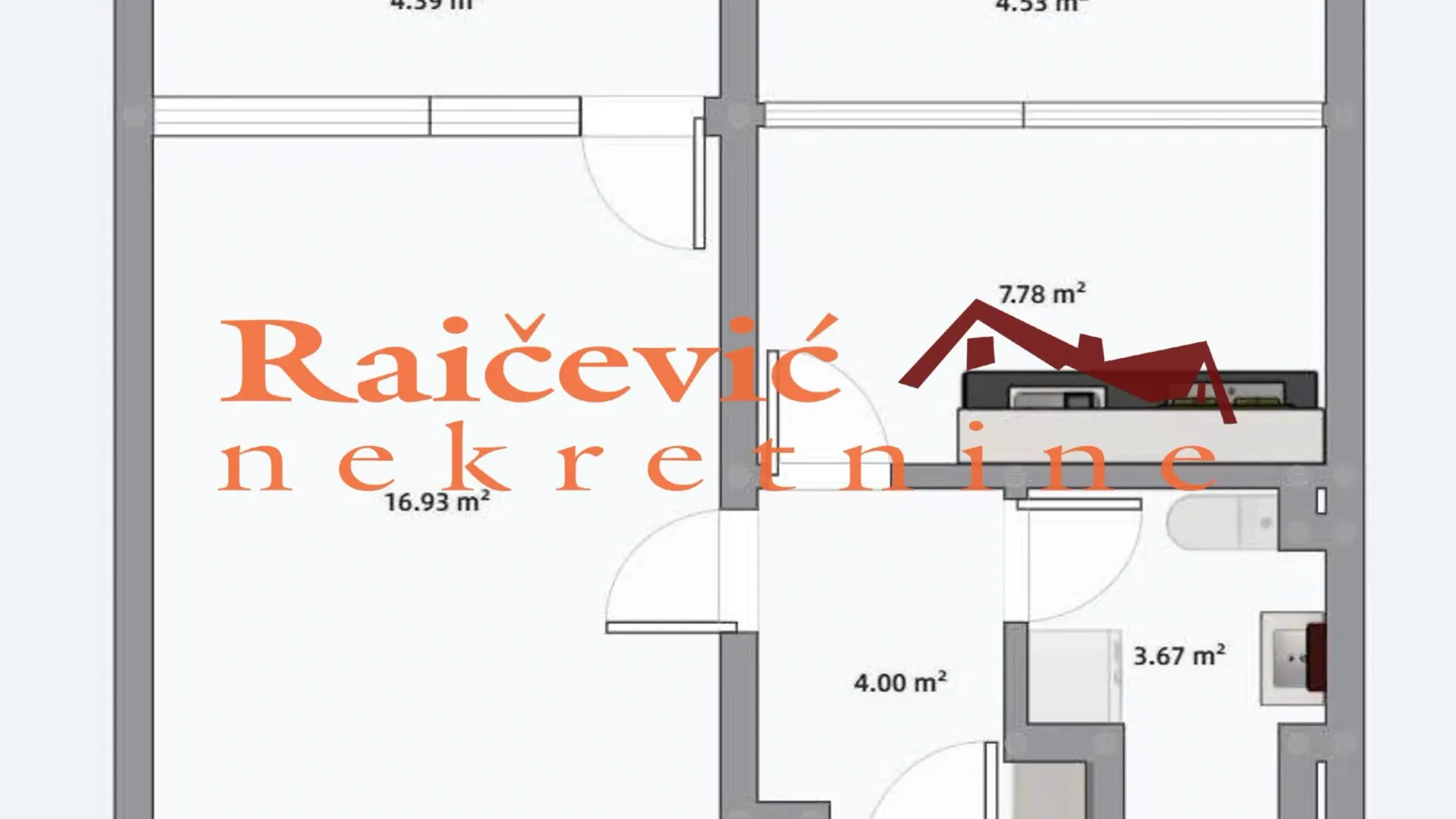 Prodaja, jednosoban stan, 41m², Novi Beograd Sve Podlokacije, Beograd