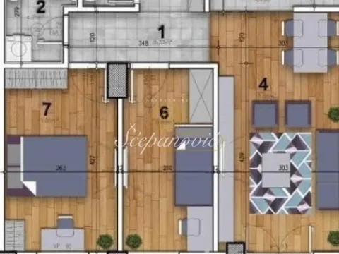 Prodaja, dvosoban stan, 56m², Rotkvarija, Novi Sad Sve Podlokacije - image 4