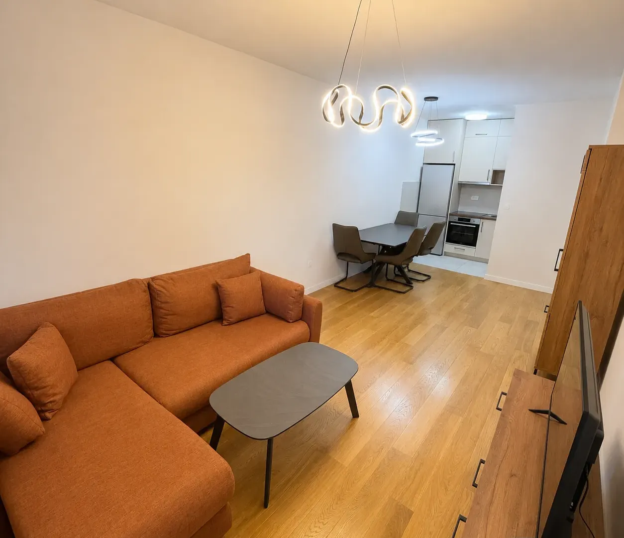 Rent, one bedroom apartment, 47m², Central Point, Podgorica