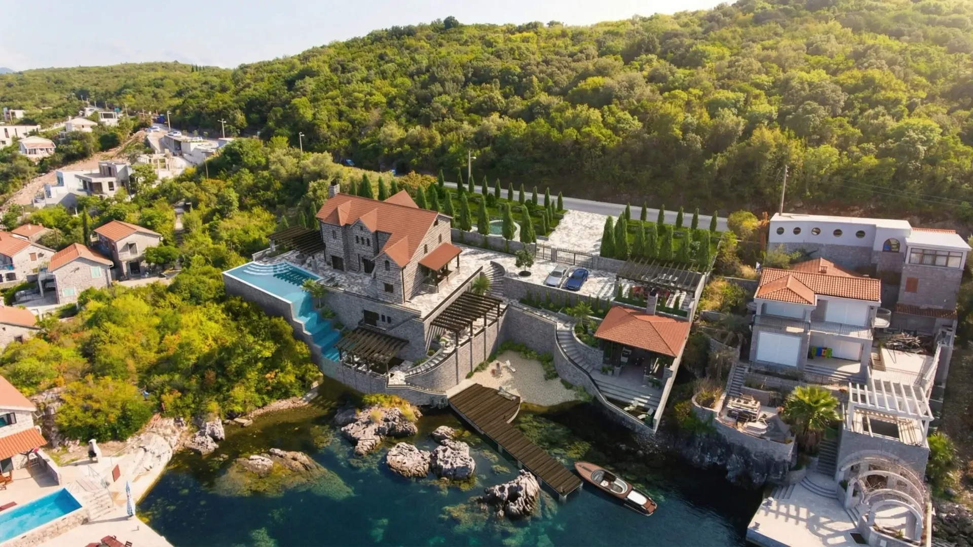 Prodaja, plac, 1506m², Kakrc, Tivat