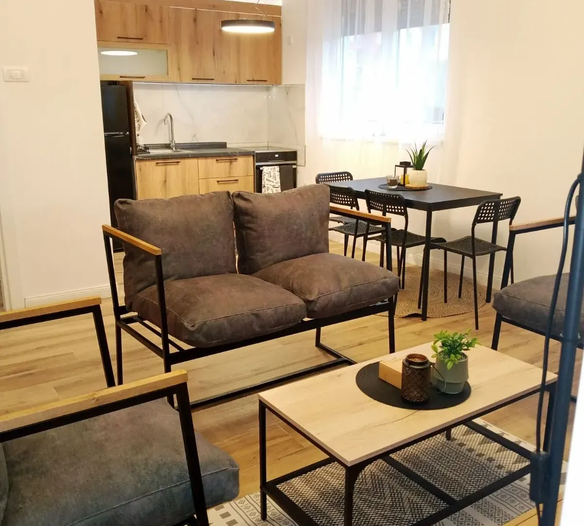 Rent, two bedroom apartment, 48m², Centar, Subotica