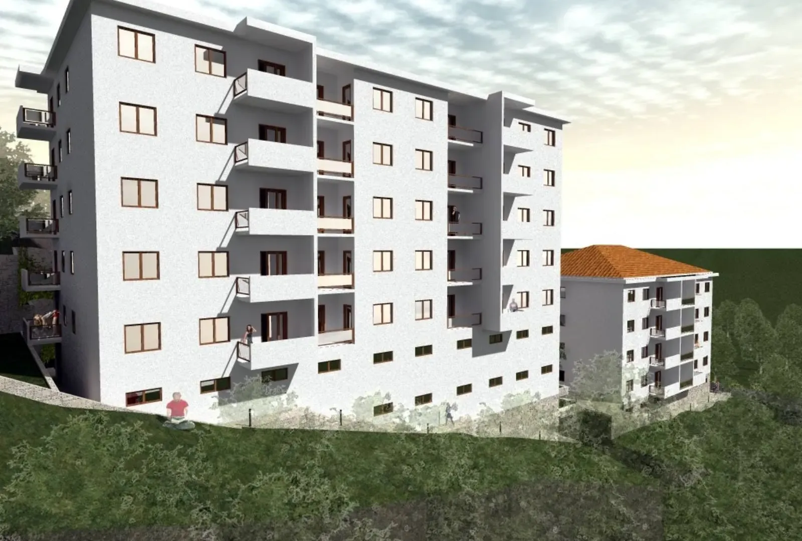 Sale, three bedroom apartment, 76m², Petrovac, Budva