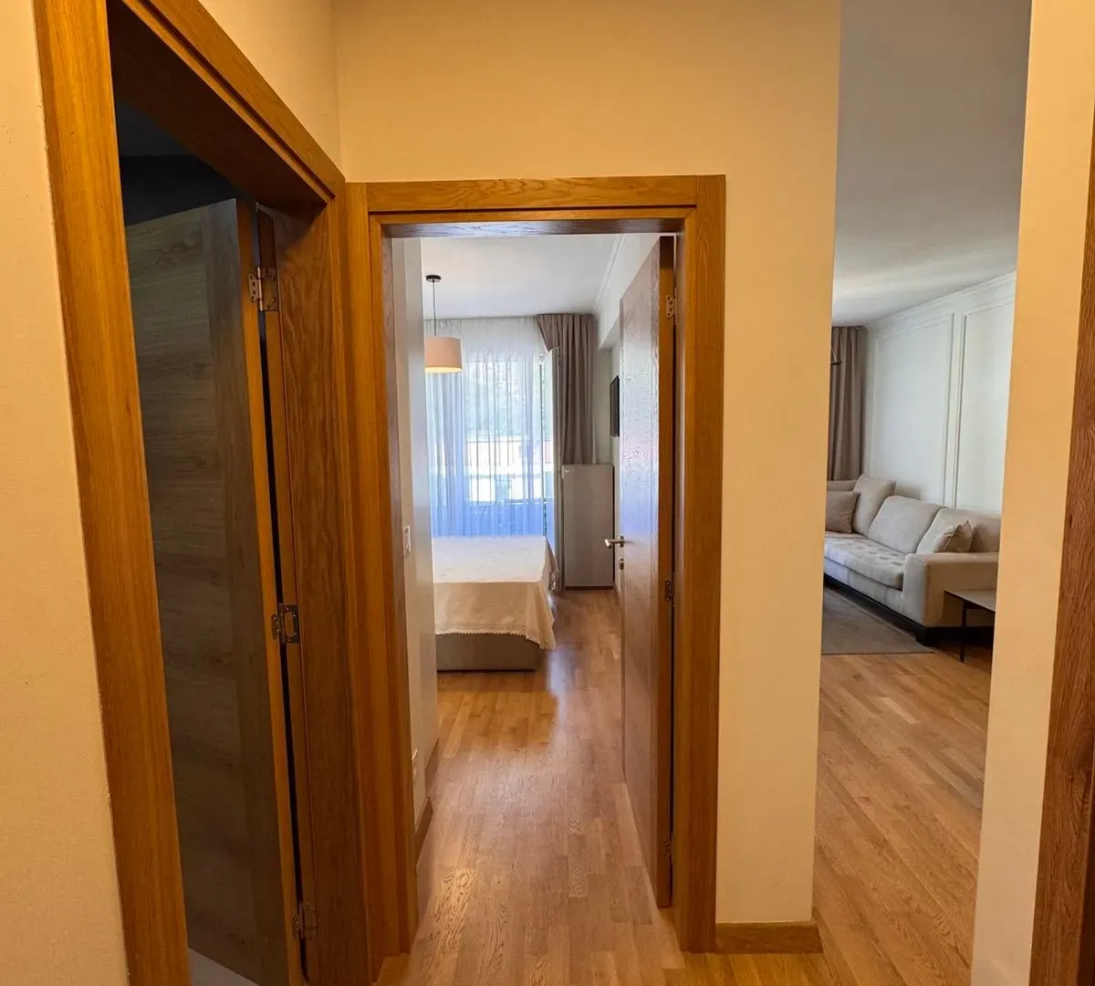 Rent, one bedroom apartment, 62m², Bečići, Budva
