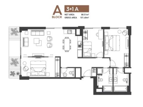 Prodaja, stan, 102m², Budva, Crna Gora - image 2