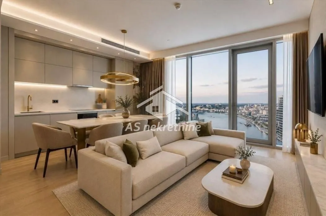 Izdavanje, dvosoban stan, 85m², Savski Venac, Beograd