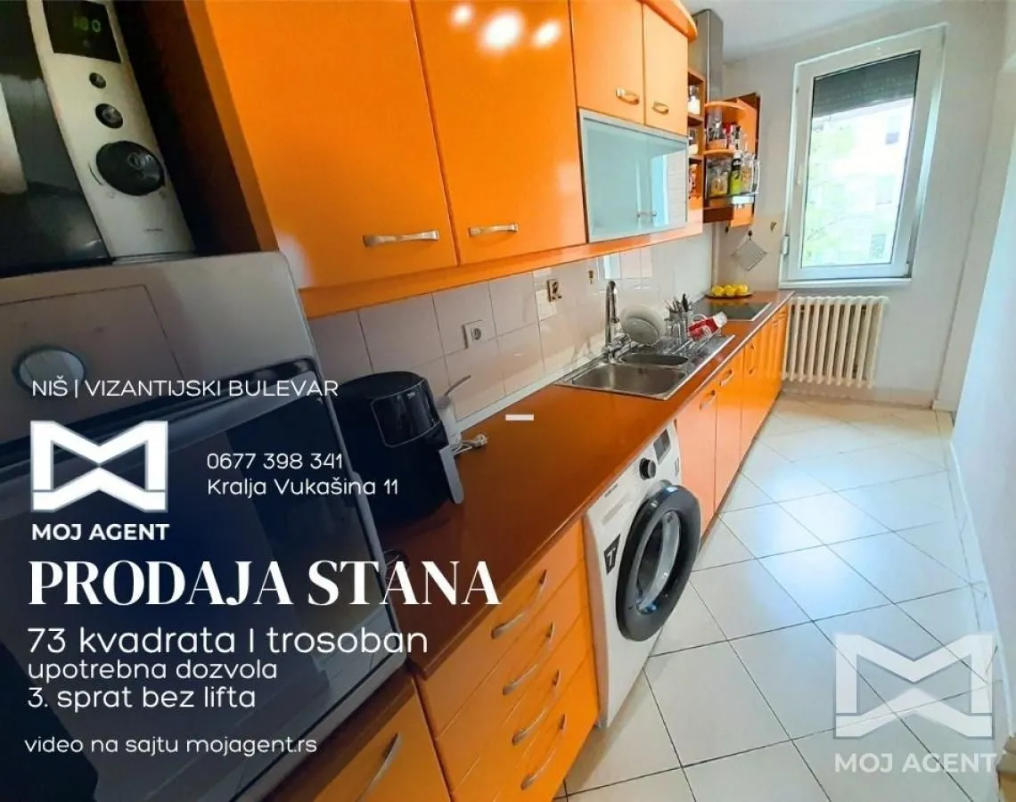 Prodaja, stan, 73m², Medijana, Niš