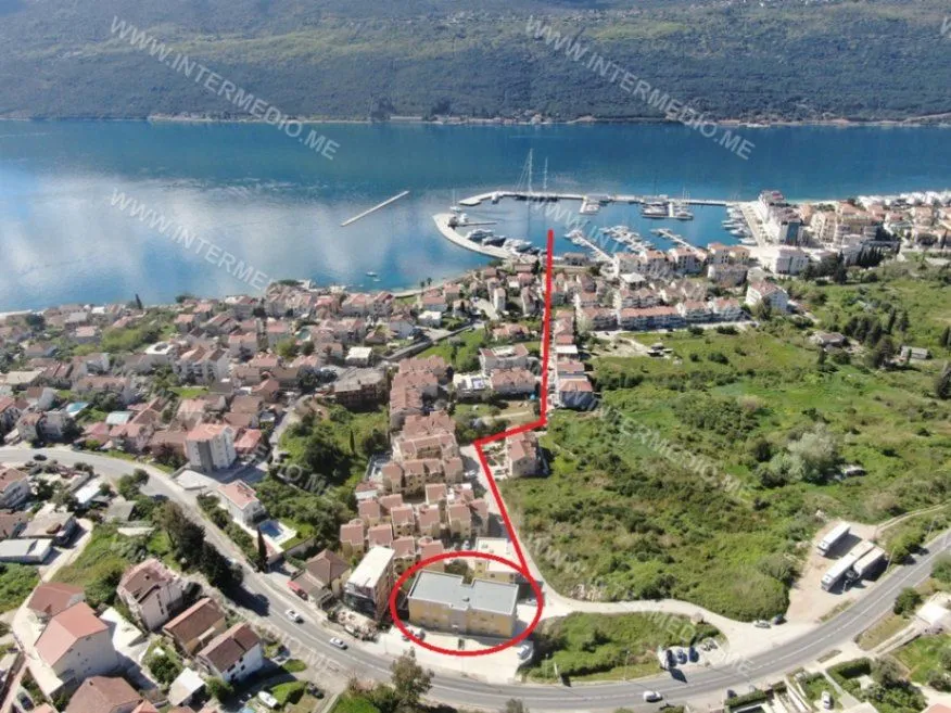 Prodaja, jednosoban stan, 54m², Đenovići, Herceg Novi