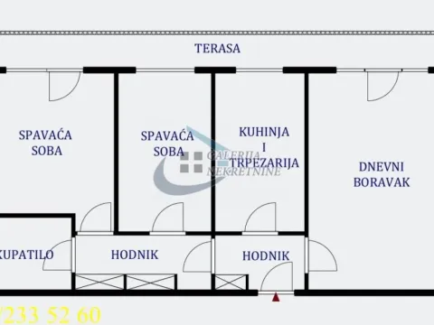 Prodaja, dvosoban stan, 63m², Voždovačka Crkva, Voždovac Sve Podlokacije - image 4
