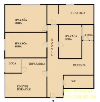 Prodaja, trosoban stan, 86m², Mirijevo Sve Podlokacije, Beograd - image 16