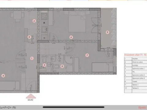 Prodaja, trosoban stan, 82m², Zabjelo, Podgorica - image 3