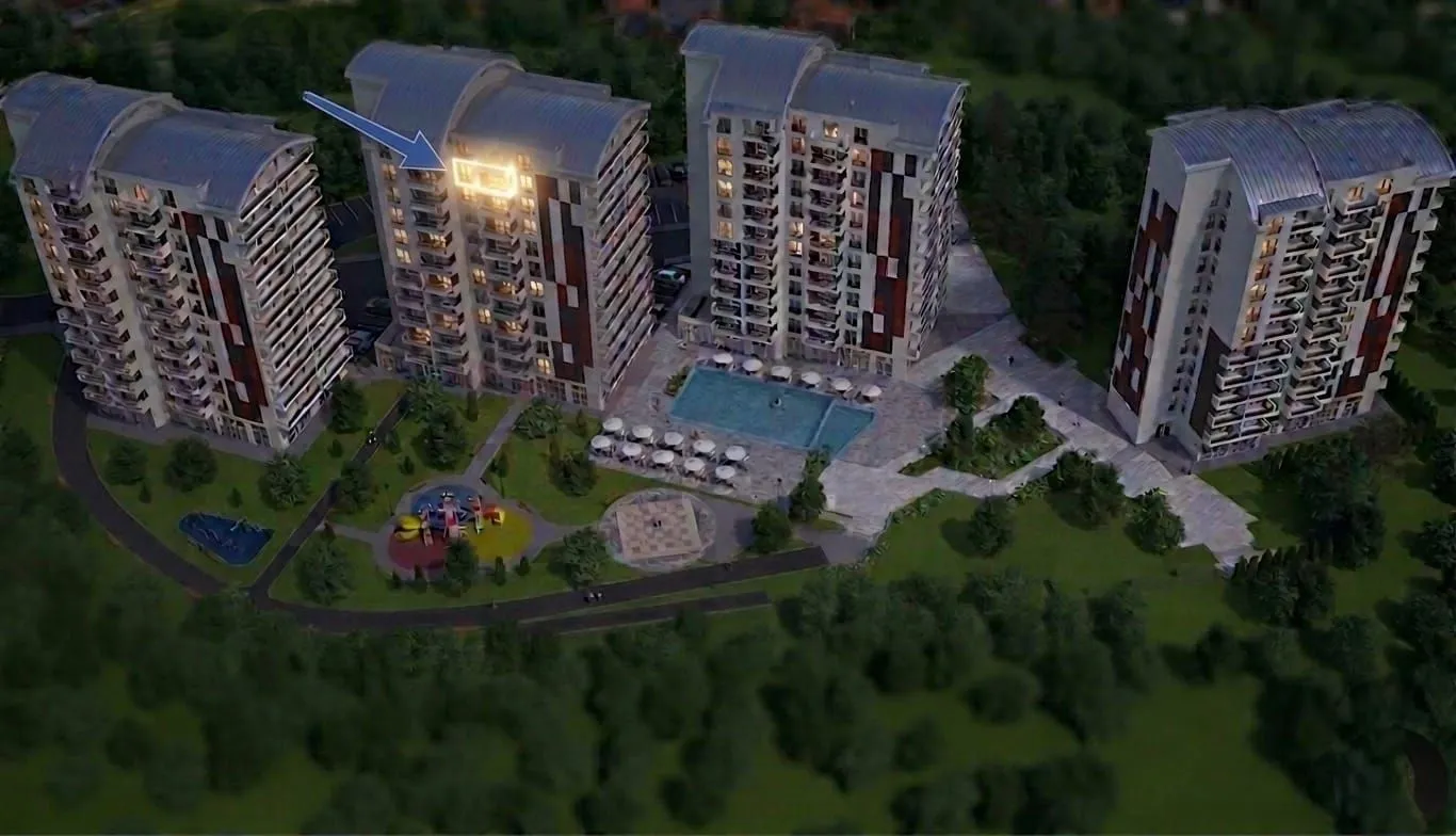 Sale, one bedroom apartment, 57m², Bjeliši, Bar