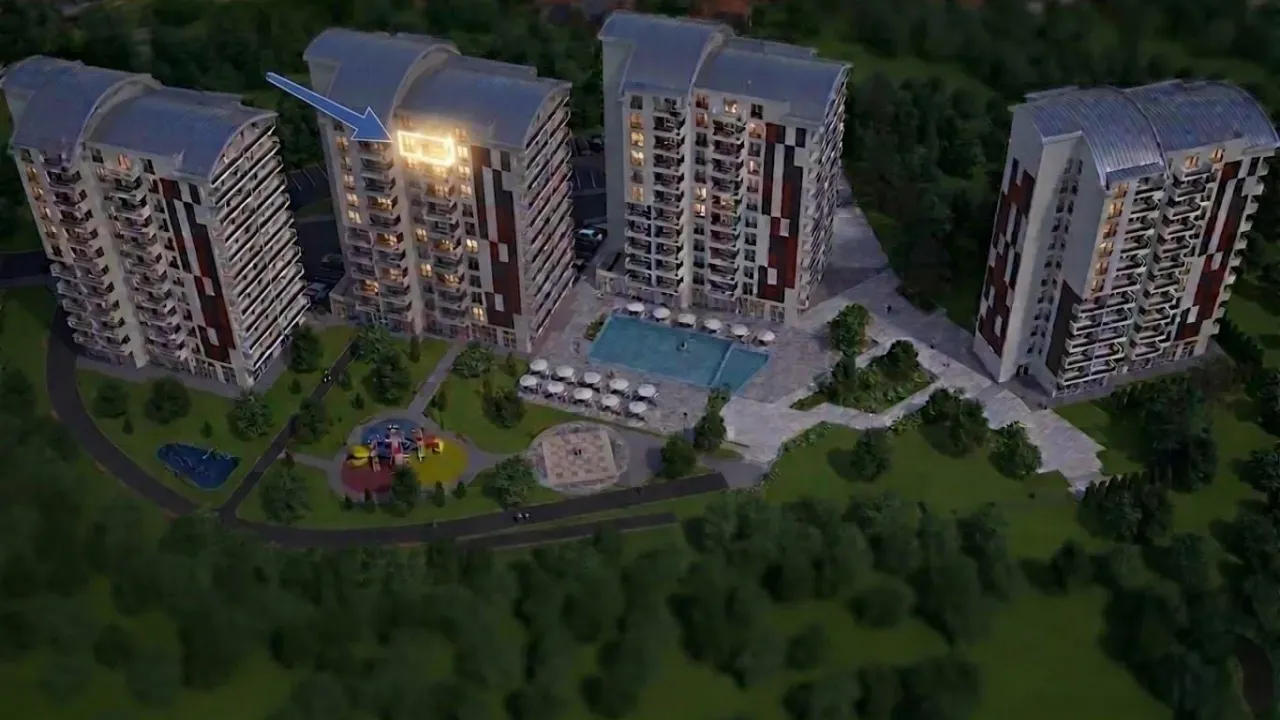 Sale, one bedroom apartment, 57m², Bjeliši, Bar