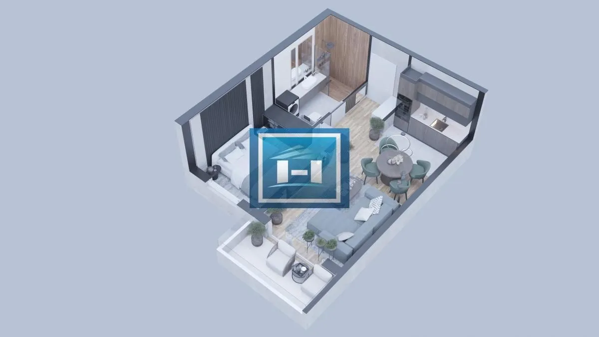 Prodaja, jednosoban stan, 44m², Centar, Jagodina