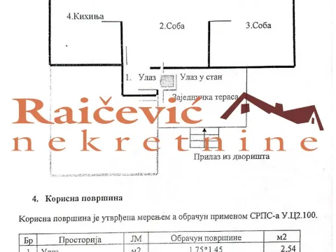 Sale, two bedroom apartment, 54m², Centar, Stara Pazova - image 19