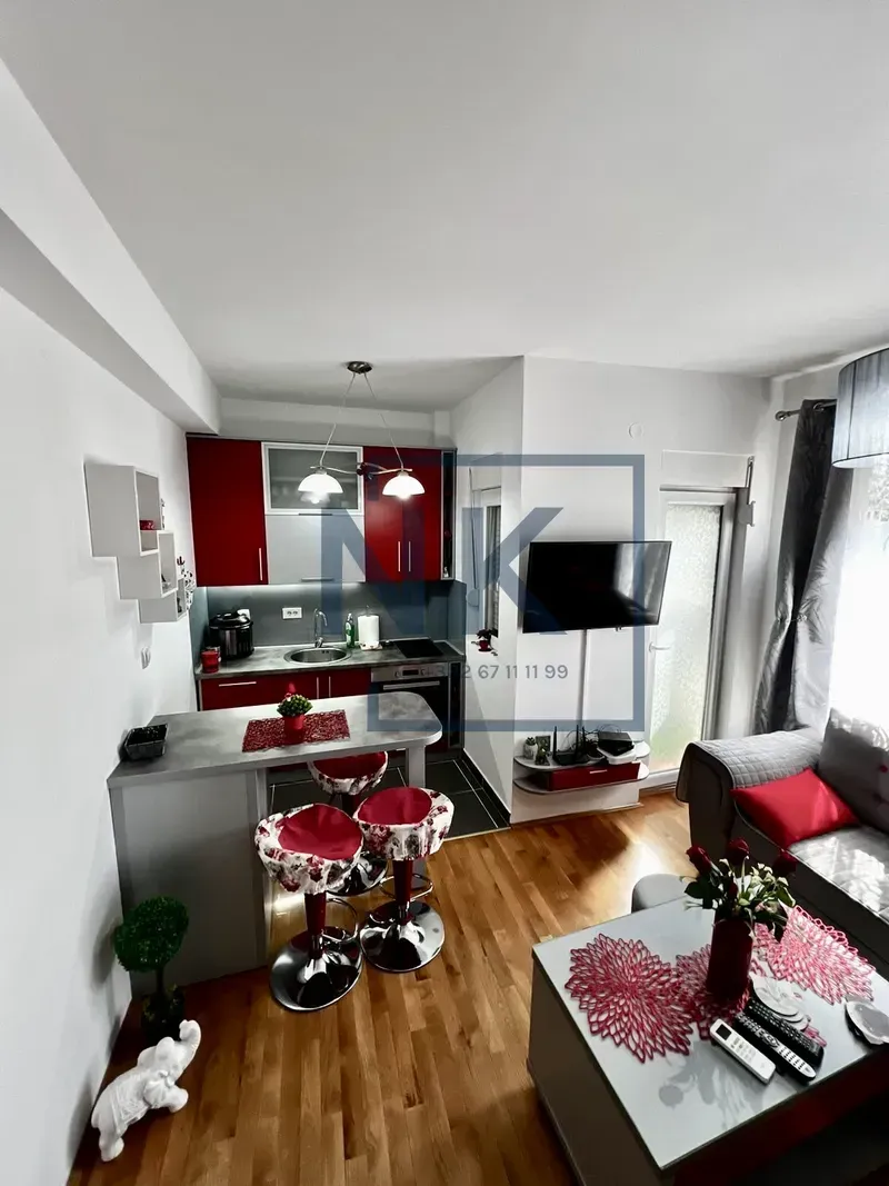 Rent, one bedroom apartment, 33m², Zabjelo, Podgorica