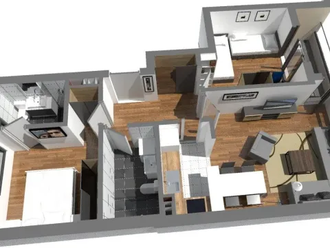 Prodaja, dvosoban stan, 64m², Centar, Podgorica - image 5