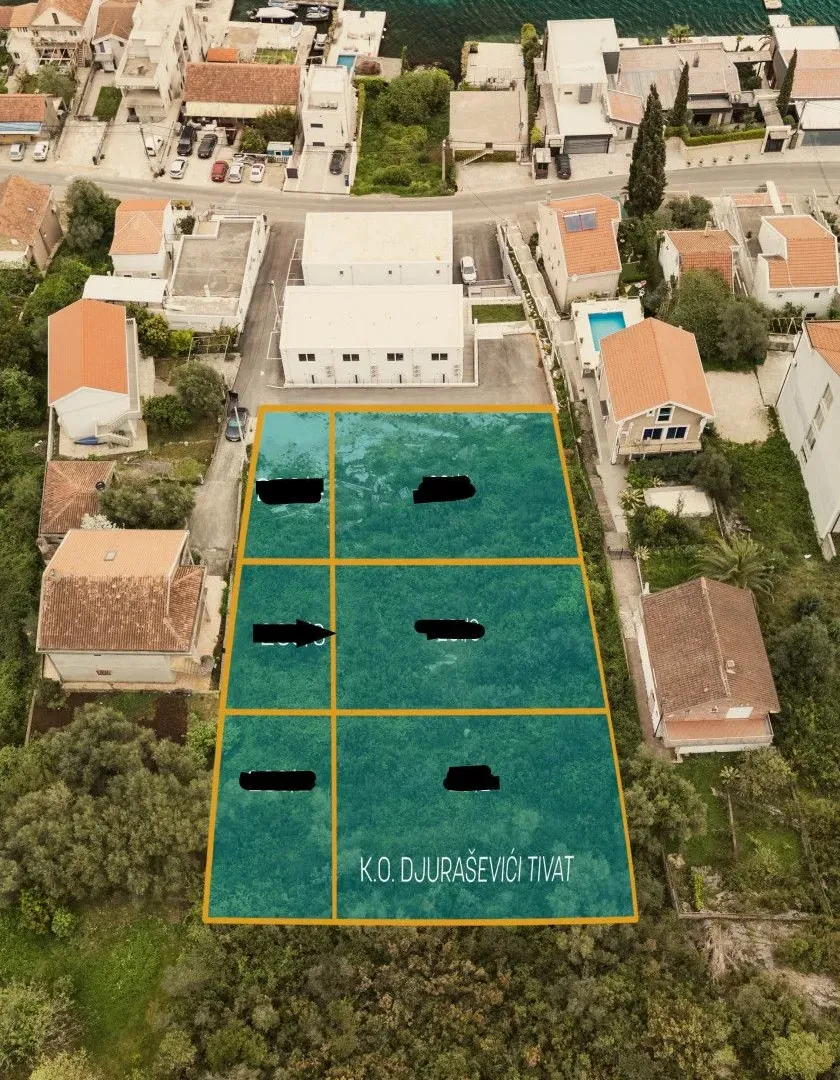 Prodaja, plac, 1120m², Tivat, Crna Gora