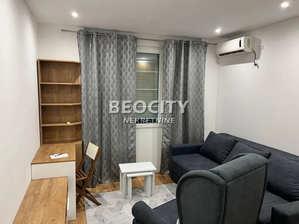 Rent, one bedroom apartment, 27m², Dorćol Sve Podlokacije, Beograd