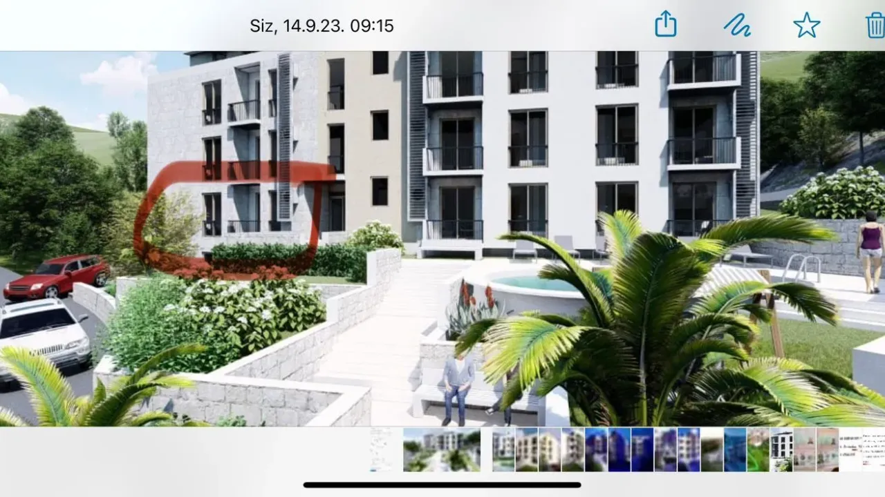 Sale, apartment, 42m², Budva, Crna Gora