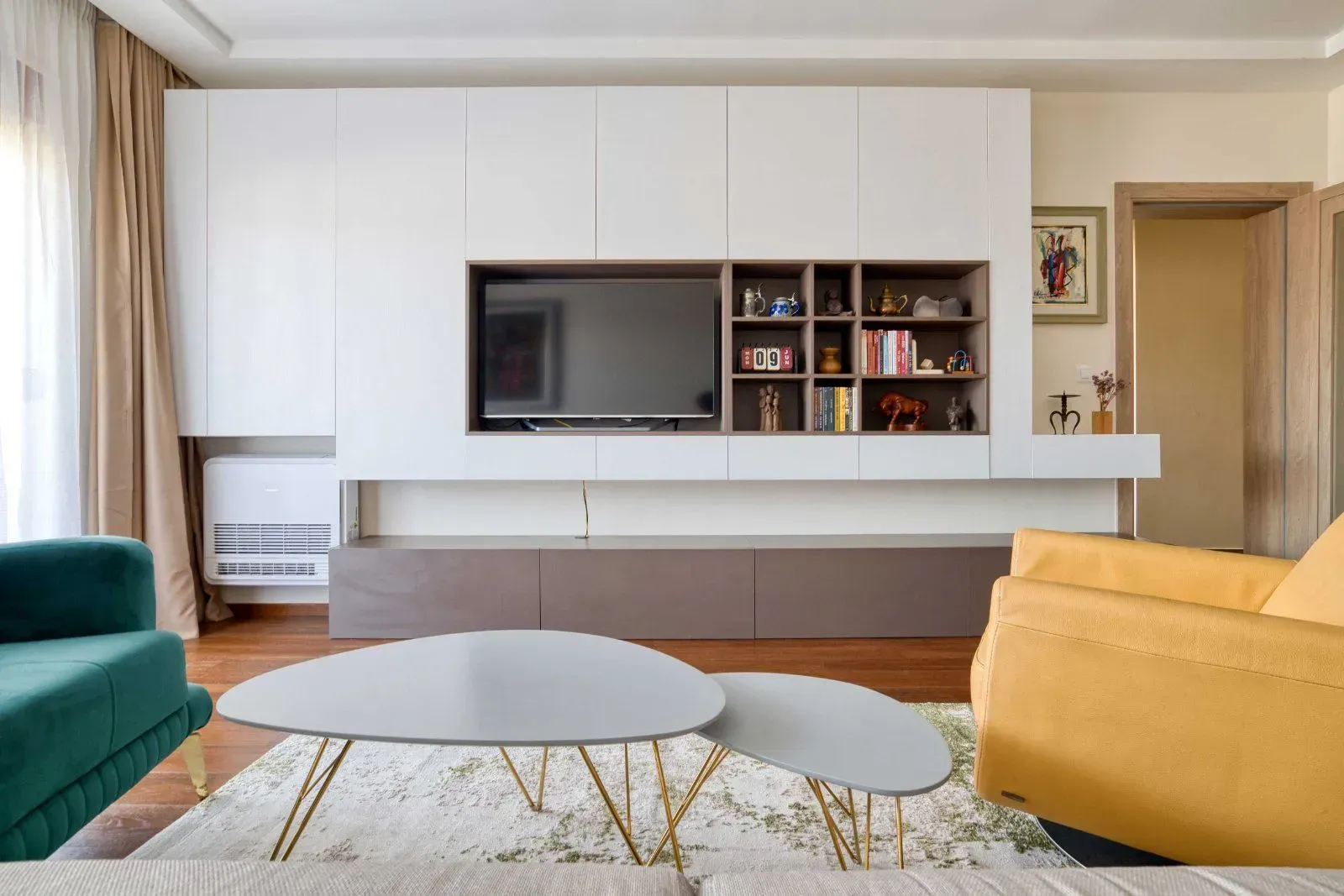 Rent, two bedroom apartment, 74m², Master Kvart, Podgorica