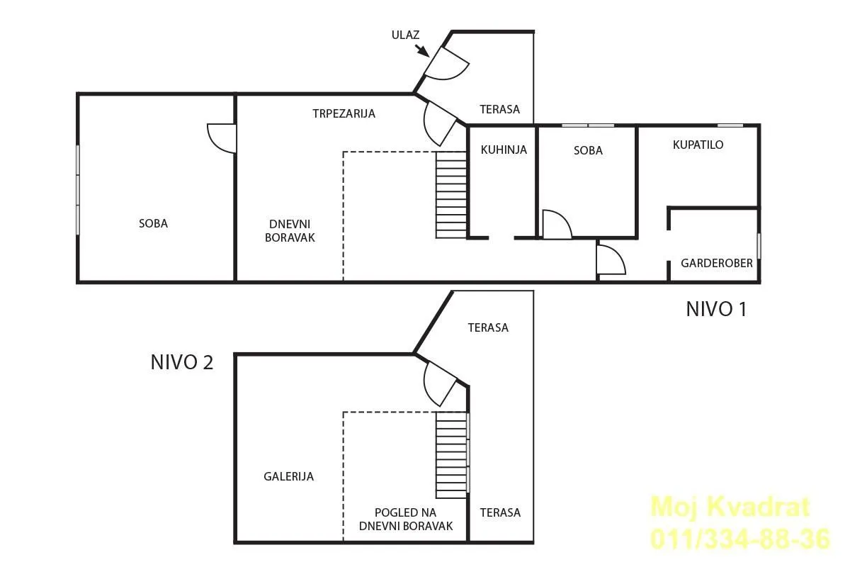 Sale, three bedroom apartment, 99m², Kalenić Pijaca, Vračar Sve Podlokacije