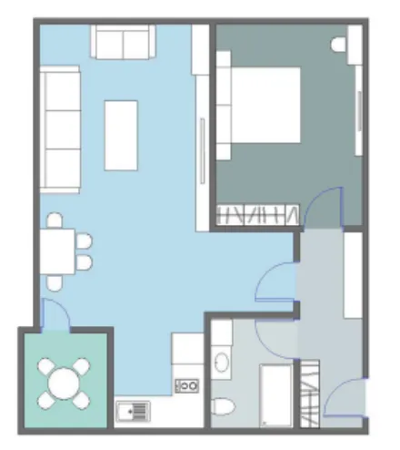 Sale, apartment, 52m², Bar, Crna Gora