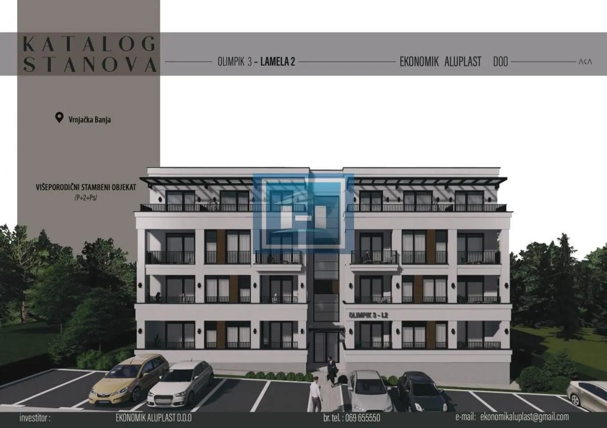 Prodaja, jednosoban stan, 36m², Vrnjačka Banja, Srbija