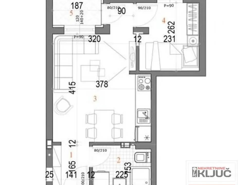 Prodaja, jednosoban stan, 30m², Bulevar patrijarha Pavla, Novi Sad Sve Podlokacije