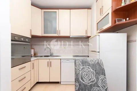 Smaller kitchen with built-in cabinetry and appliances. - image 5