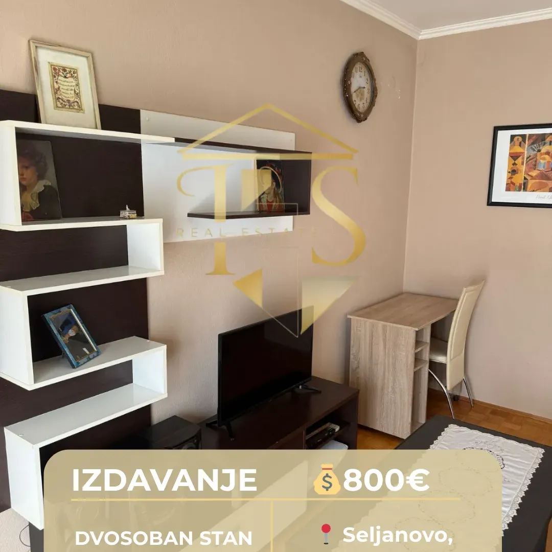 Rent, two bedroom apartment, 80m², Seljanovo, Tivat