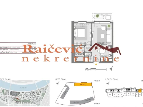 Prodaja, dvosoban stan, 54m², Savski Venac, Beograd - image 8