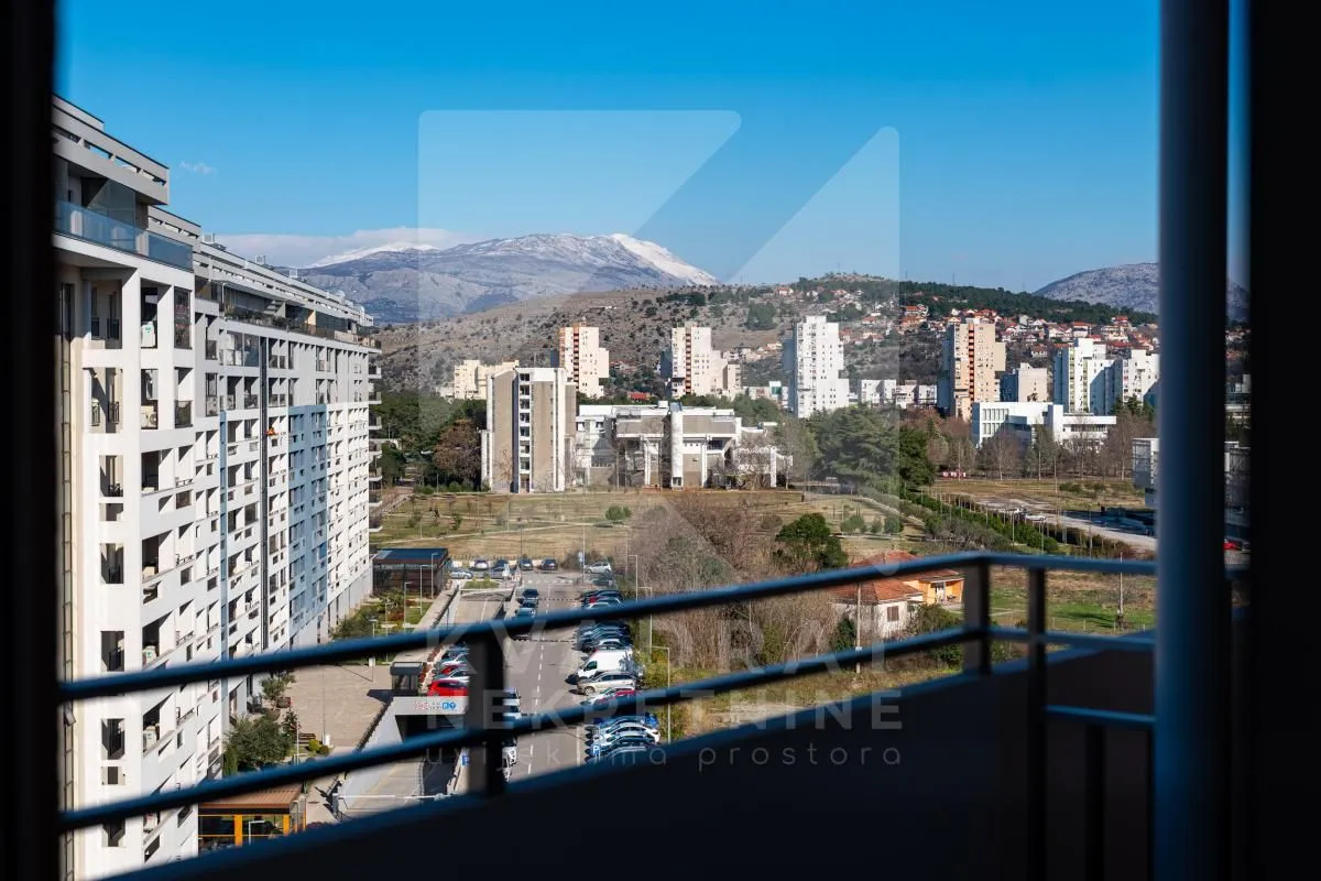 Rent, one bedroom apartment, 47m², Central Point, Podgorica