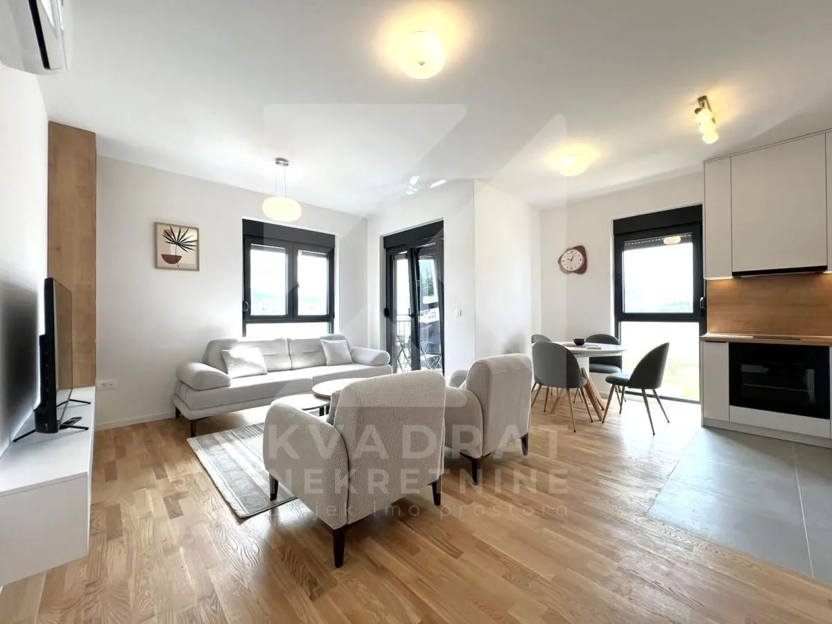 Izdavanje, jednosoban stan, 47m², Zabjelo, Podgorica