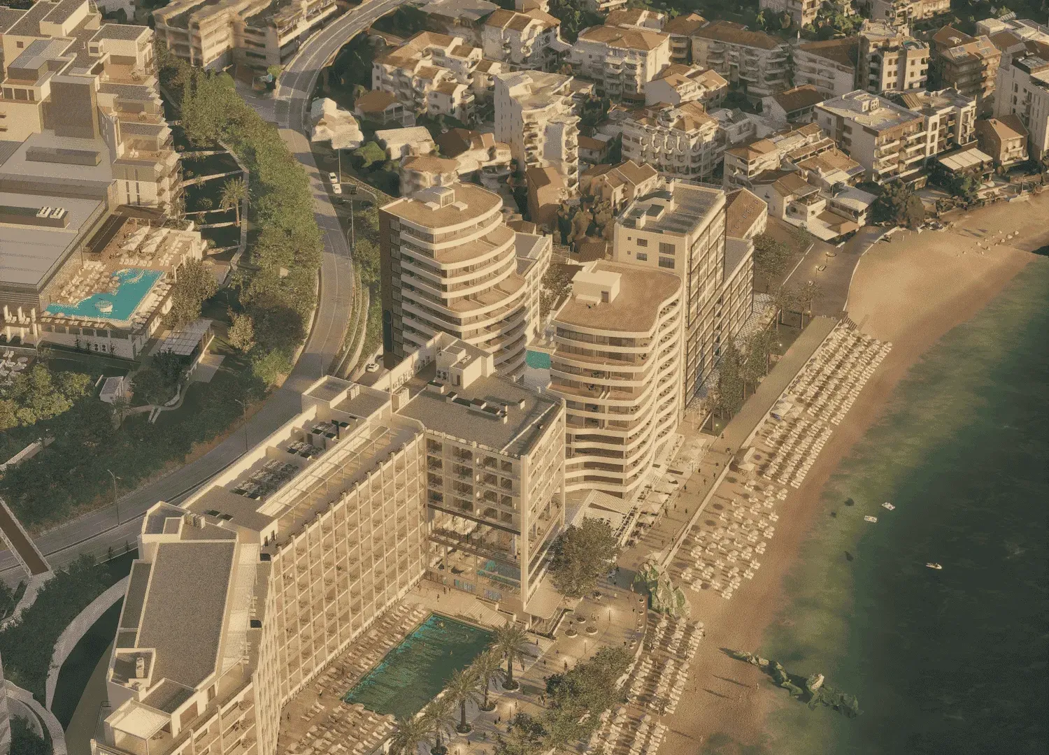 Prodaja, dvosoban stan, 69m², Bečići, Budva