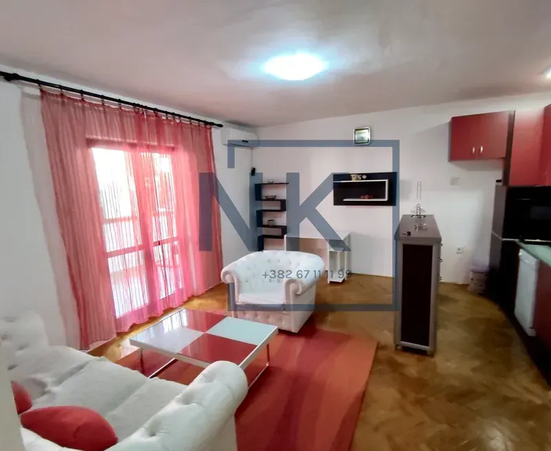 Izdavanje, jednosoban stan, 48m², Malo Brdo, Podgorica