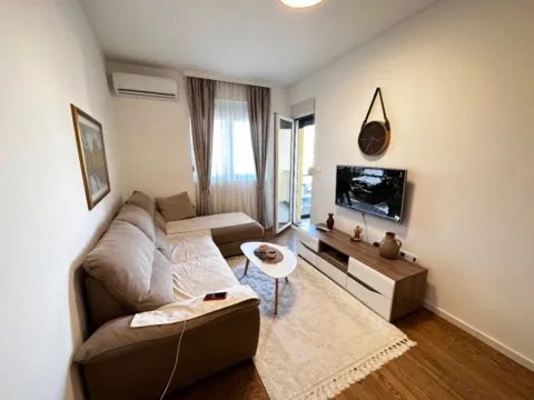 Rent, one bedroom apartment, 45m², Pobrežje, Podgorica