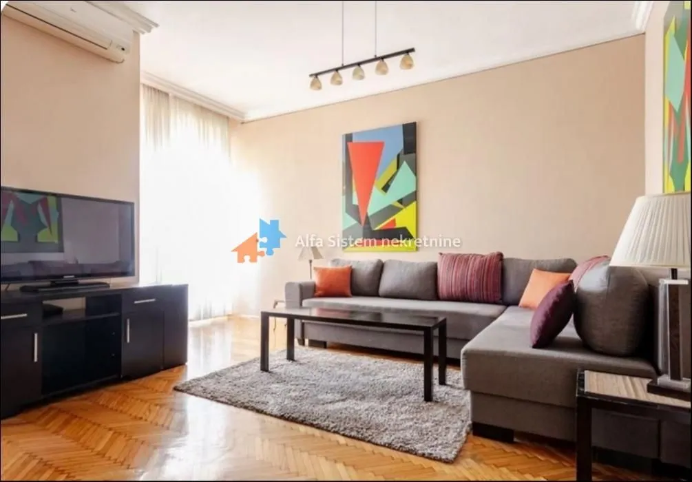 Izdavanje, trosoban stan, 80m², Zeleni Venac, Beograd
