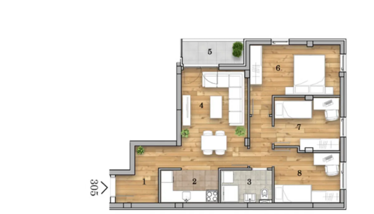 Prodaja, stan, 69m², Telep, Novi Sad Sve Podlokacije
