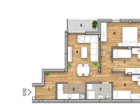 Prodaja, stan, 69m², Telep, Novi Sad Sve Podlokacije - image 2