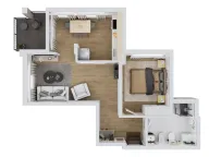 Sale, one bedroom apartment, 53m², Ulcinj, Crna Gora - image 15