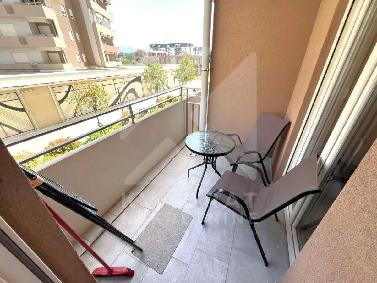 Rent, one bedroom apartment, 49m², Central Point, Podgorica