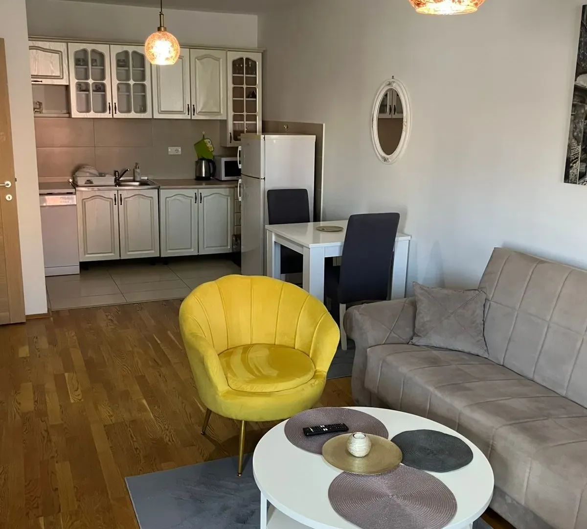 Rent, one bedroom apartment, 50m², Tuški Put, Podgorica