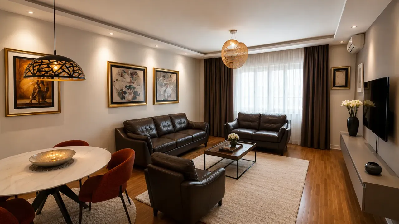 Rent, two bedroom apartment, 90m², Preko Morače, Podgorica