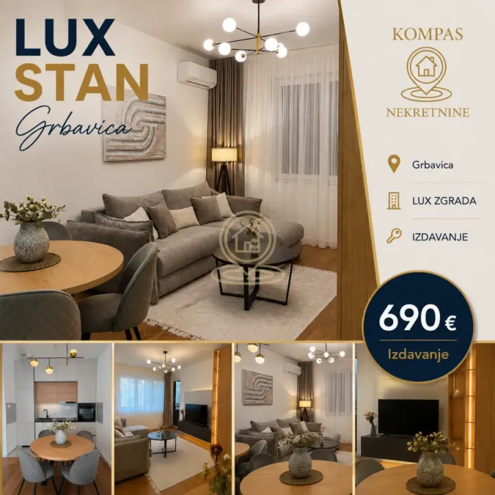 Rent, two bedroom apartment, 43m², Grbavica, Novi Sad Sve Podlokacije